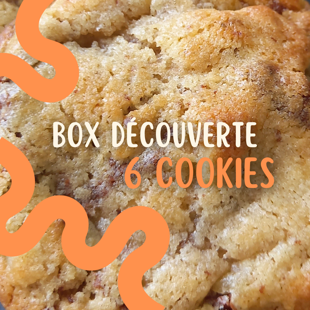 Box Découverte - 6 Cookies